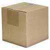 Коробка из гофрокартона четырехклапанная, 80  x 80 x 80 мм