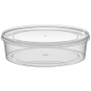 Контейнер плоский, 400 мл, D=145 мм, h=38 мм
