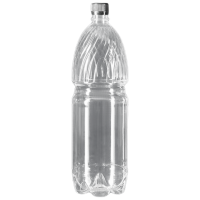 Бутылка для газировки 1500 мл с крышкой, прозрачная, горло 28 мм BPF light (1/180)