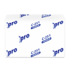 Салфетки бумажные, 2 слоя, 200 л, 16 х 21 см, с тиснением, PROtissue V сложения