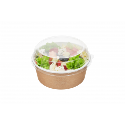 Крышка для контейнера купольная, пластиковая, OSQ Round Bowl 750 / 1000 мл