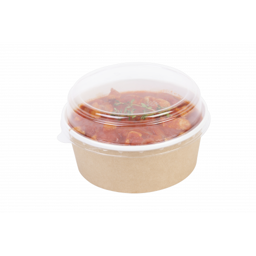 Крышка для контейнера купольная, пластиковая, OSQ Round Bowl 750 / 1000 мл